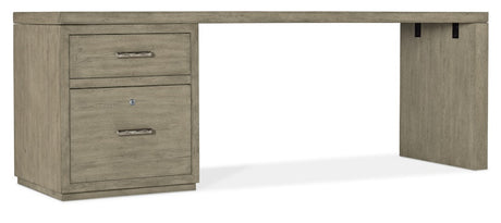 Hooker Furniture Linville Falls Desk - 84in Top-Small File and Leg 6150-10915-85