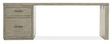 Hooker Furniture Linville Falls Desk - 84in Top-Small File and Leg 6150-10915-85