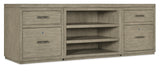 Hooker Furniture Linville Falls Credenza - 84in Top-2 Small Files and Open 6150-10918-85