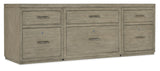 Hooker Furniture Linville Falls Credenza - 84in Top-2 Small Files and Lateral File 6150-10919-85