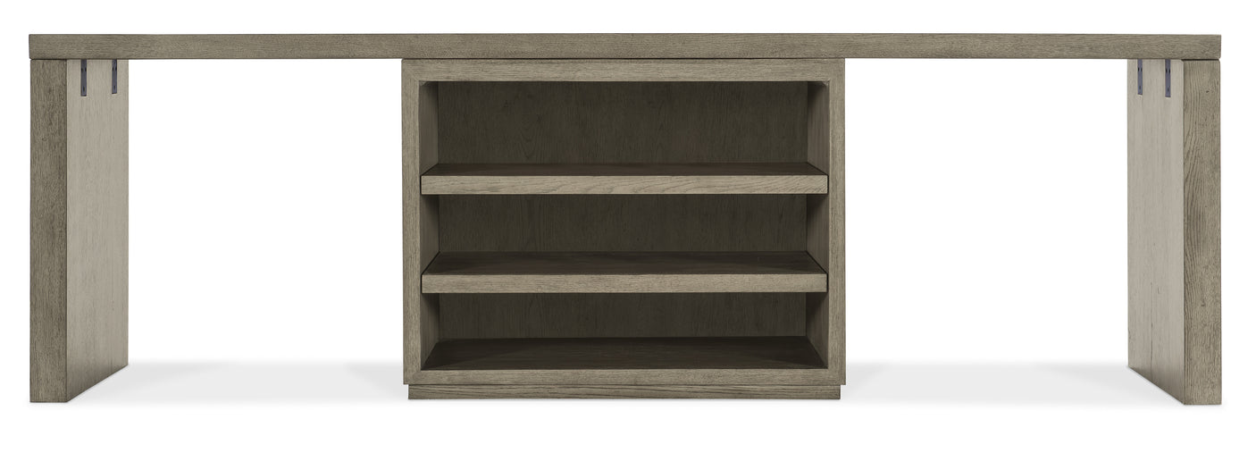 Hooker Furniture Linville Falls Desk - 96in Top-Open and 2 Legs 6150-10925-85