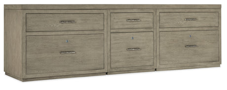 Hooker Furniture Linville Falls Credenza - 96in Top-Small File and 2 Lateral Files 6150-10931-85