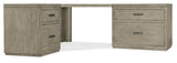 Hooker Furniture Linville Falls Corner Combo-24in-36in Tops-Lateral and Small File 6150-10935-85