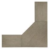 Hooker Furniture Linville Falls Corner Combo-2-36in Tops-Open and Lateral File 6150-10936-85