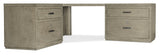 Hooker Furniture Linville Falls Corner Combo-2-36in Tops-2 Lateral Files 6150-10938-85