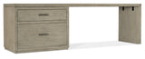 Hooker Furniture Linville Falls Desk - 96in Top-Large File and 1 Leg 6150-10945-85