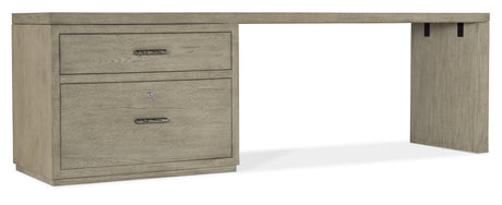 Hooker Furniture Linville Falls Desk - 96in Top-Large File and 1 Leg 6150-10945-85