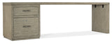 Hooker Furniture Linville Falls Desk - 96in Top-Small File and 1 Leg 6150-10946-85
