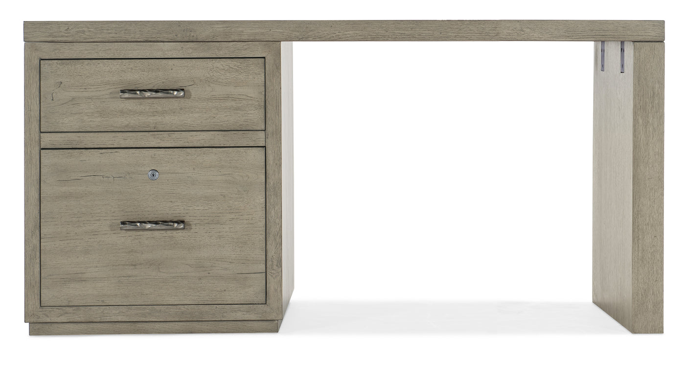 Hooker Furniture Linville Falls Desk - 60in Top-Small File and Leg 6150-10953-85