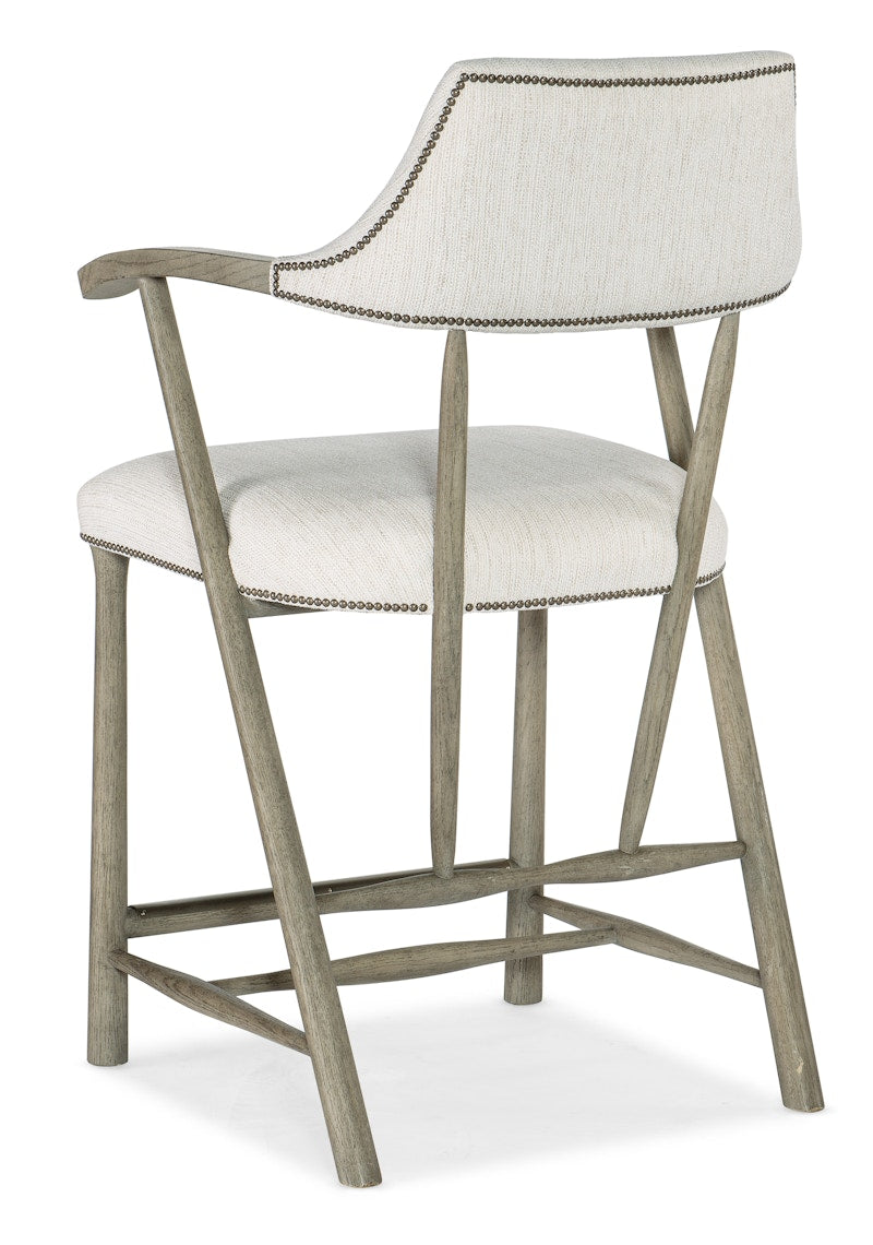 Hooker Furniture Linville Falls Stack Rock Counter Stool 6150-75350-85