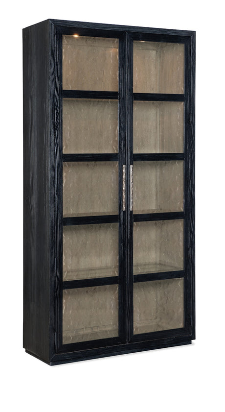 Hooker Furniture Linville Falls Shou Sugi Ban Curio Cabinet 6150-75906-99