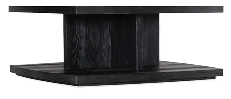 Hooker Furniture Linville Falls Shou Sugi Ban Square Cocktail Table 6150-80210-99