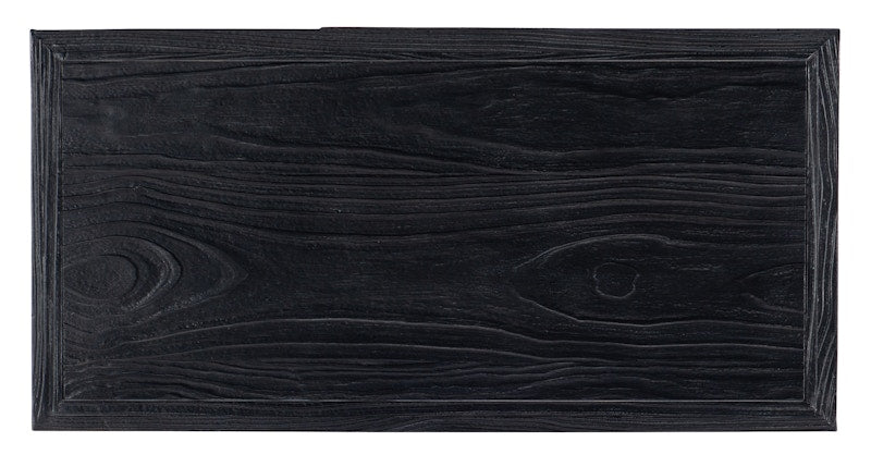 Hooker Furniture Linville Falls Shou Sugi Ban Two Drawer Nightstand 6150-90016-99