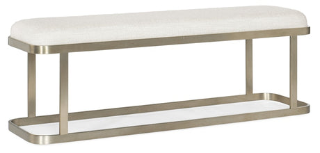 Hooker Furniture Linville Falls River Branch Upholstered Bench 6150-90019-95