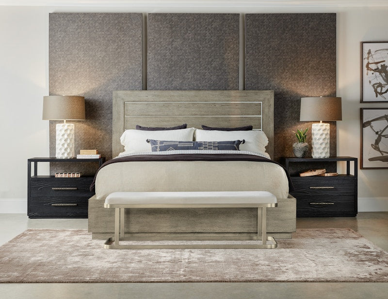 Hooker Furniture Linville Falls River Branch Upholstered Bench 6150-90019-95
