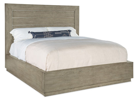 Hooker Furniture Linville Falls Mill Ridge King Panel Bed 6150-90266-85