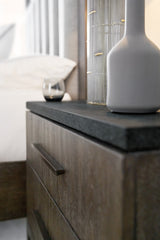 Hooker Furniture Miramar Aventura San Marcos Stone Top Nightstand 6202-90015-DKW
