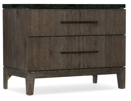 Hooker Furniture Miramar Aventura San Marcos Stone Top Nightstand 6202-90015-DKW