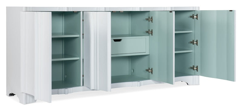 Hooker Furniture Melange Corinth Four Door Entertainment Console 628-55015-02