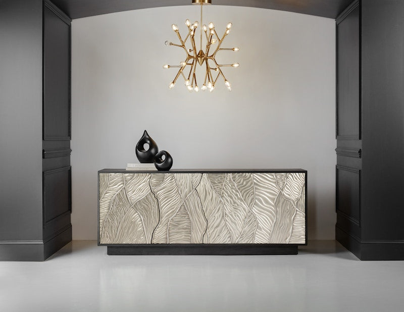 Hooker Furniture Melange Summit Gorge Entertainment Console 628-55040-98