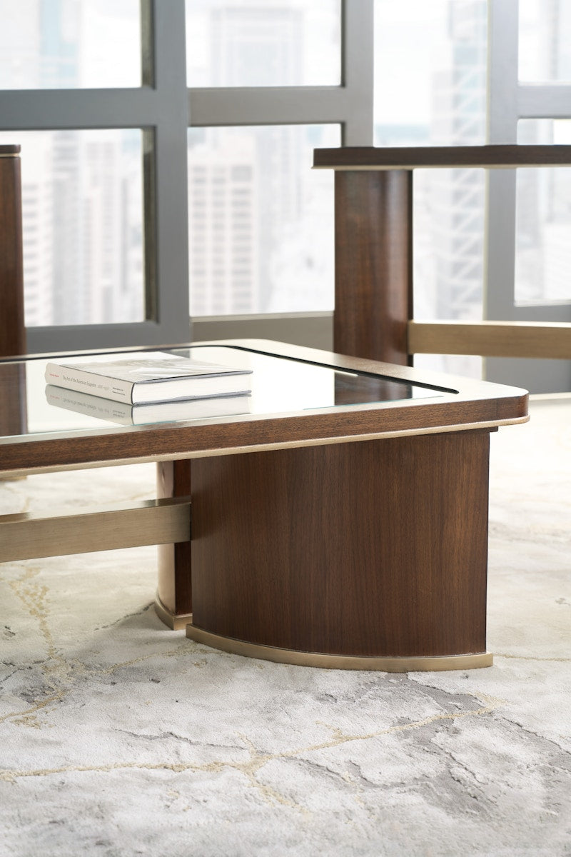 Hooker Furniture Melange Contours Cocktail Table 628-80550-89
