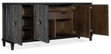 Hooker Furniture Melange Madeline Four Door Credenza 628-85104-99