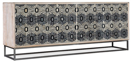 Hooker Furniture Melange Whitmore Four Door Credenza 628-85111-02