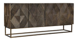 Hooker Furniture Melange Marcellus Four Door Credenza 628-85123-89