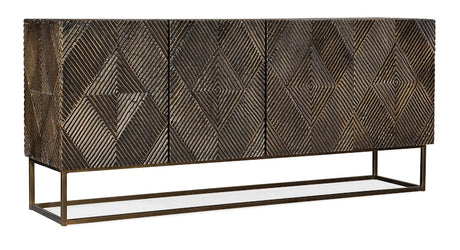 Hooker Furniture Melange Marcellus Four Door Credenza 628-85123-89