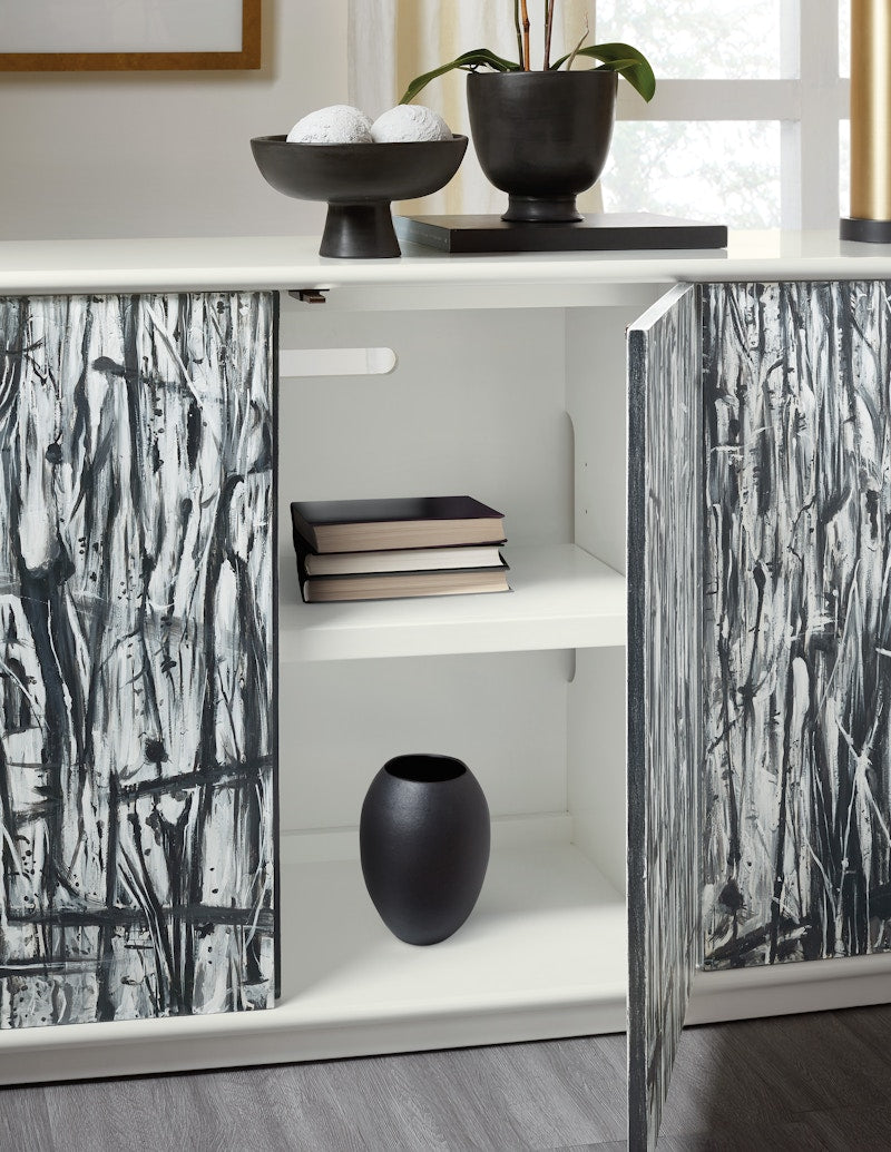Hooker Furniture Melange Graffitio Credenza 628-85704-02