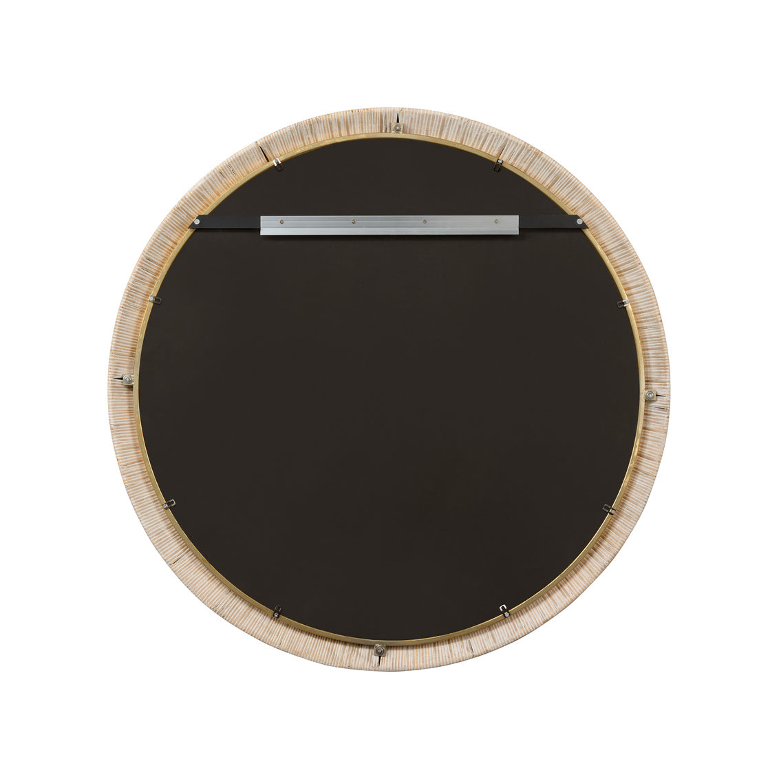 Stately Round Mirror