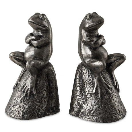 Daydreaming Frogs, Bookends, S/2 - Kings Fine Art & Decor