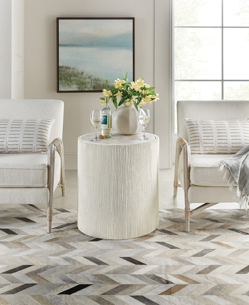 Hooker Furniture Serenity Swale Round Side Table 6350-80316-04