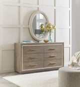 Hooker Furniture Serenity Amelia Oval Mirror 6350-90007-04