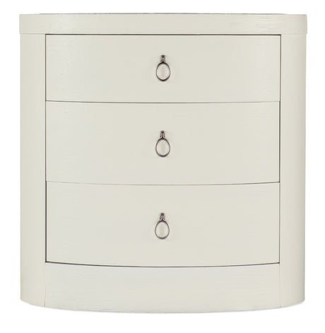 Hooker Furniture Serenity Wavecrest Oval Nightstand 6350-90115-02