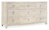 Hooker Furniture Serenity Harbour Nine Drawer Dresser 6350-90202-80