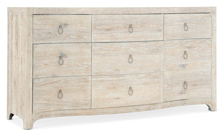 Hooker Furniture Serenity Harbour Nine Drawer Dresser 6350-90202-80
