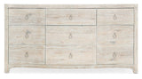 Hooker Furniture Serenity Harbour Nine Drawer Dresser 6350-90202-80