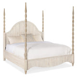 Hooker Furniture Serenity Jetty King Poster Bed 6350-90666-80