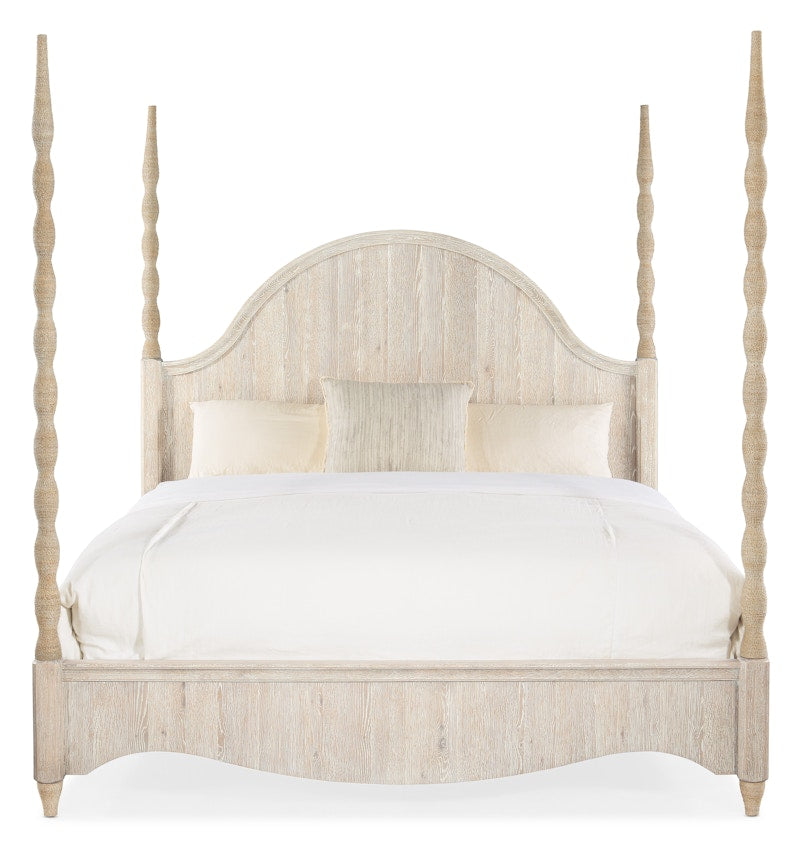 Hooker Furniture Serenity Jetty King Poster Bed 6350-90666-80