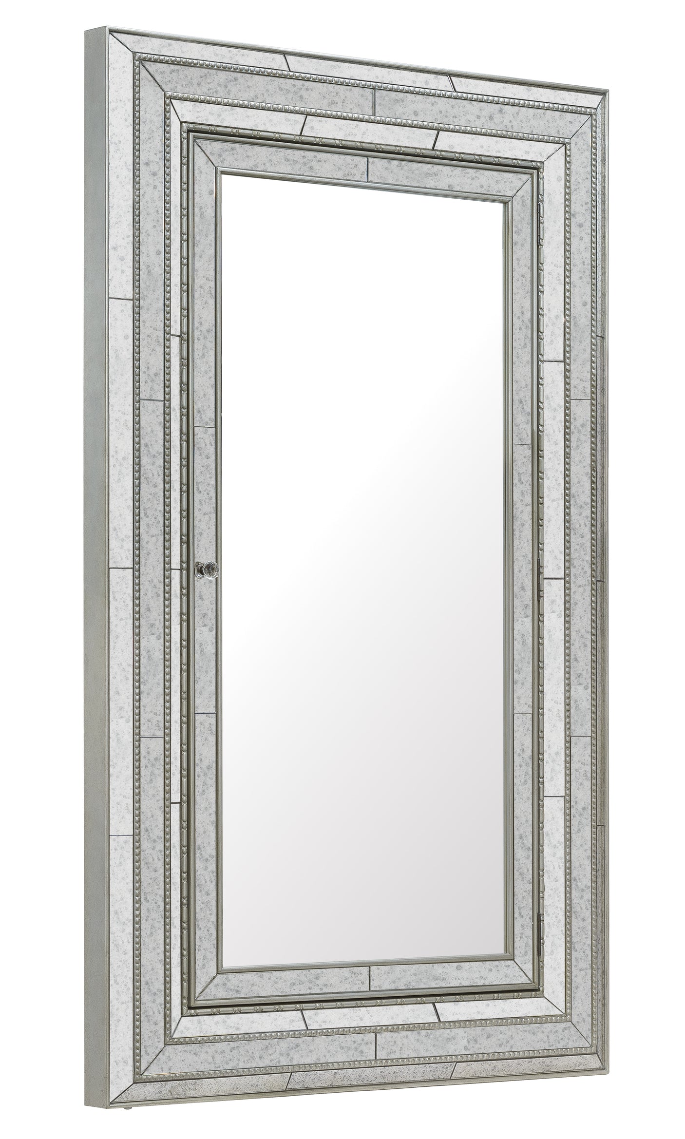 Hooker Furniture Melange Glamour Floor Mirror w/Jewelry Armoire Storage 638-50012