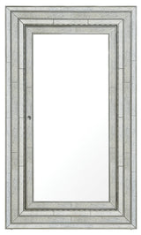 Hooker Furniture Melange Glamour Floor Mirror w/Jewelry Armoire Storage 638-50012