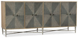 Hooker Furniture Melange Zola Four-Door Credenza 638-85316-LTGY