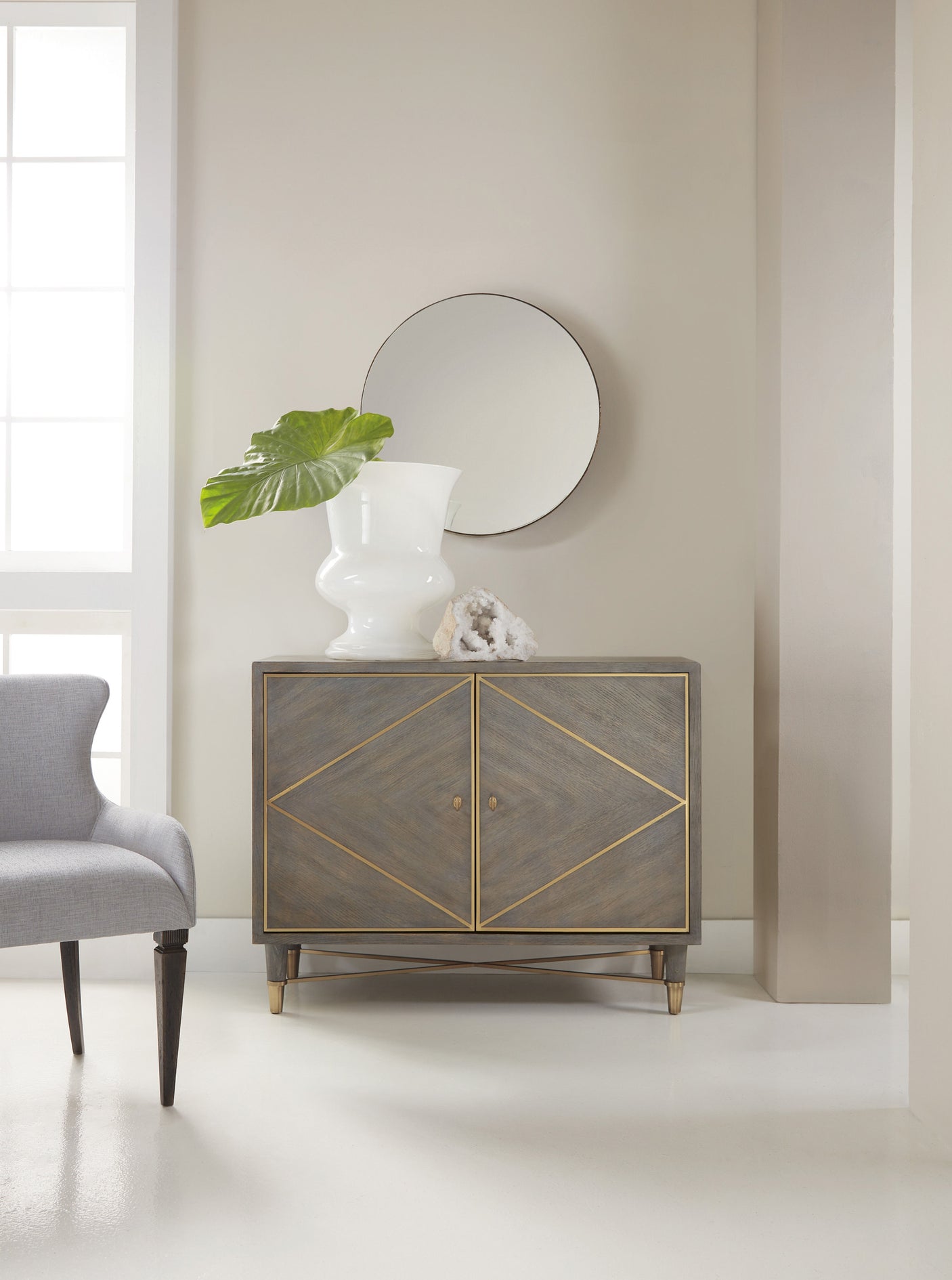 Hooker Furniture Melange Breck Chest 638-85392-GRY