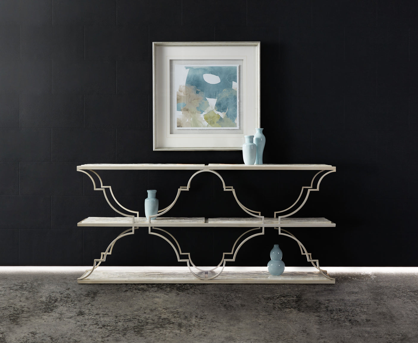 Hooker Furniture Melange Golden Gate Console 638-85415-MULTI