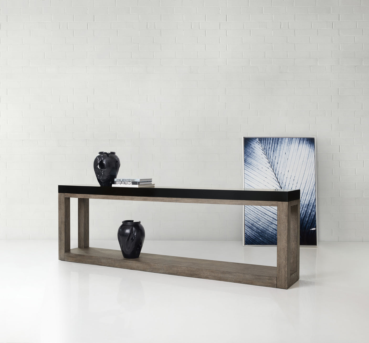 Hooker Furniture Melange Vienna Console 638-85425-BLK