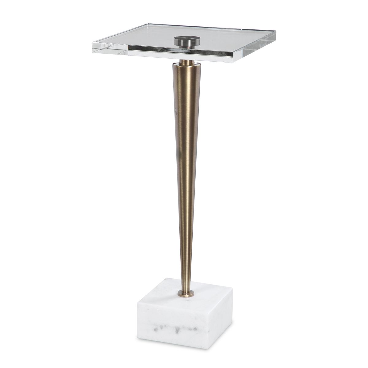 Campeiro Drink Table, Brass