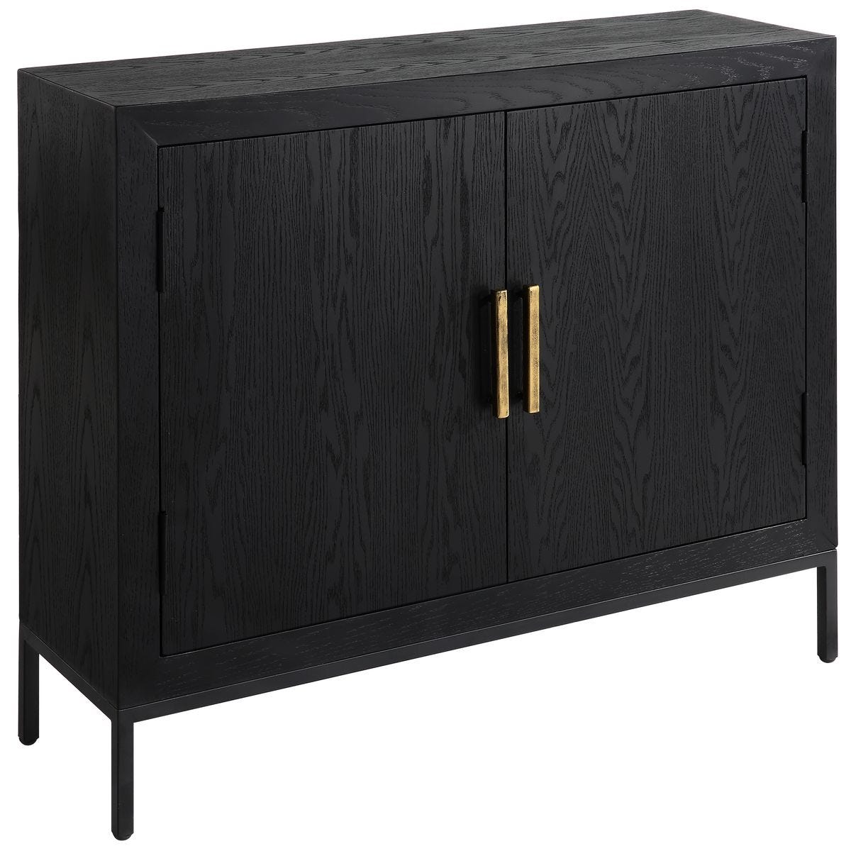 Front Range 2 Door Cabinet, Black