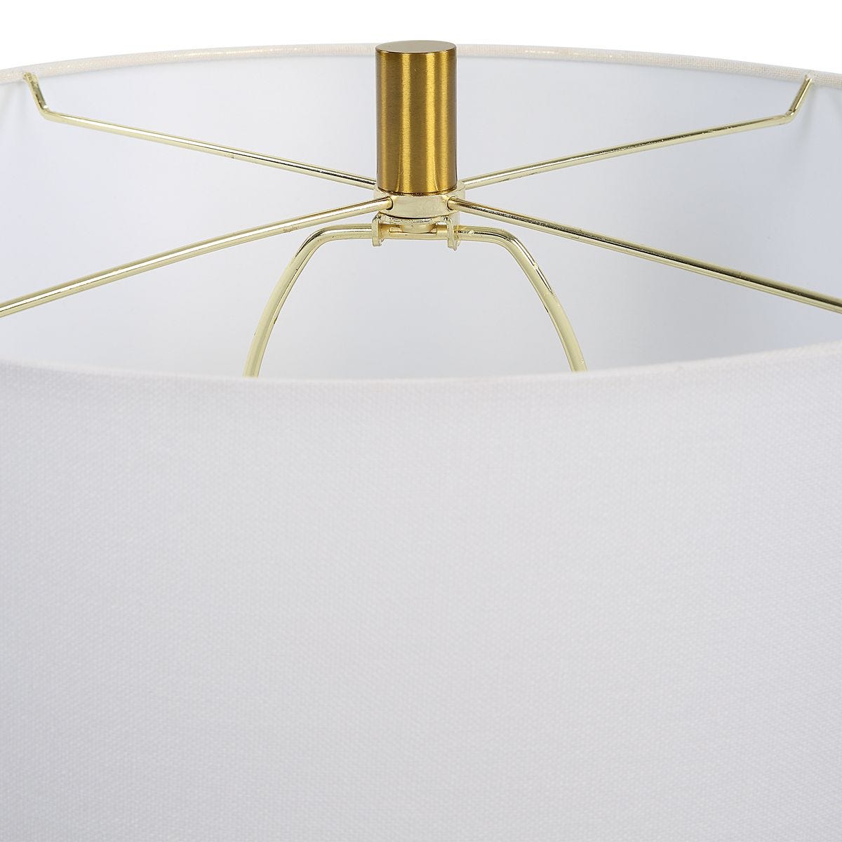 Gourd Table Lamp, Green