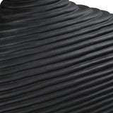 Duostacked Vases, Black, S/2